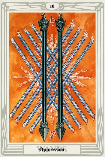 10 of Wands