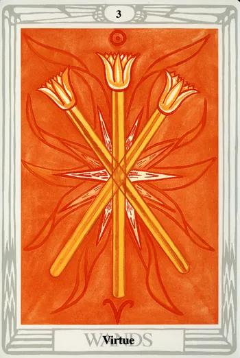 3 of Wands