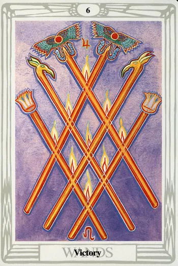 6 of Wands