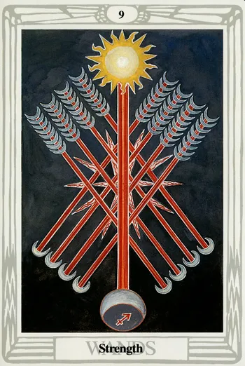 9 of Wands